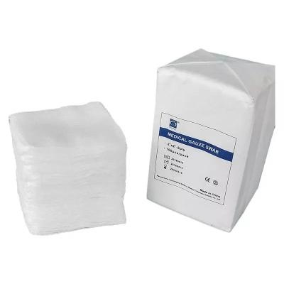 Chine Cotton Gauze Manufacture Medical Absorbent Gauze/gauze Sponge/sterile Gauze Swab Cutting Fabricant