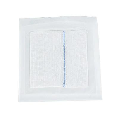 Chine 2*2'' Customized Hospital Disposable Degreased Sterile Pure Cotton Gauze Pad Medical Gauze Swab   4*4'' Fabricant