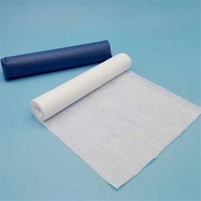 Chine Factory Price Medical Gauze Roll Absorbent Gauze Roll High Absorbent Gauze Rolls Fabricant